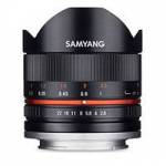 Samyang 8mm f2.8 UMC II Fisheye Lens for Samsung NX - Black (7607) Samyang 8mm f2.8 UMC II Fisheye Lens for Samsung NX - Black (7607)